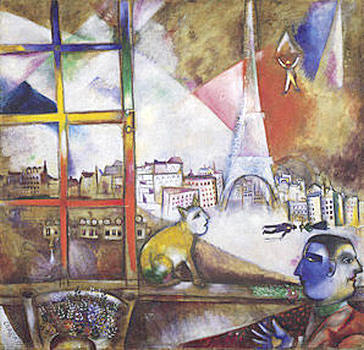 Marc Chagall: Parigi dalla Finestra dans immagini belle CHAGAL2